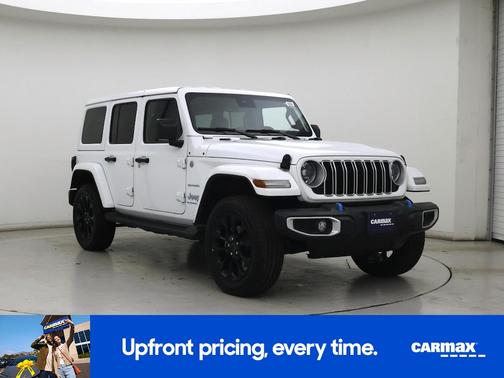 White 2024 Jeep Wrangler 4xe Sahara