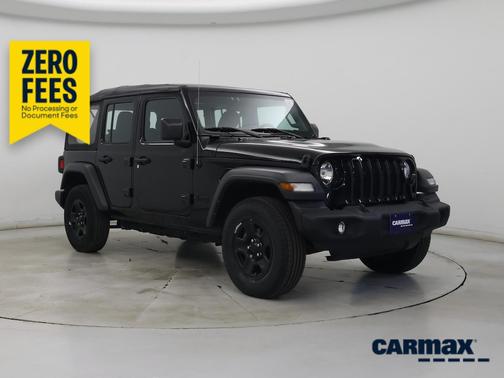 Black 2023 Jeep Wrangler Unlimited Sport