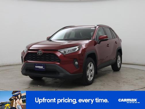 Red 2019 Toyota RAV4 XLE