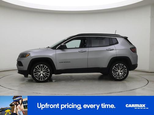 Silver 2022 Jeep Compass Limited