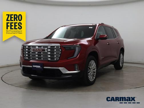 Red 2024 GMC Acadia Denali
