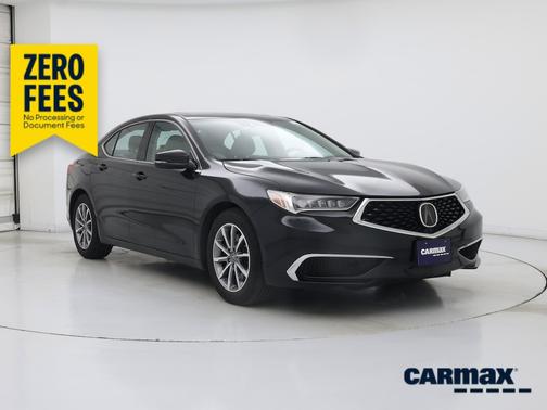 Black 2020 Acura TLX Technology