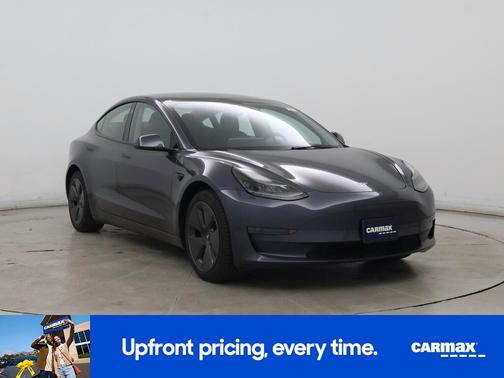 Gray 2022 Tesla Model 3