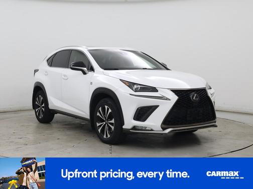 White 2021 Lexus NX 300 F-Sport