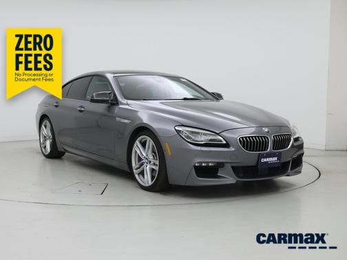 Gray 2017 BMW 650 XI Gran Coupe