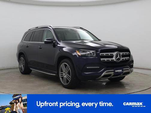 Blue 2021 Mercedes-Benz GLS 450