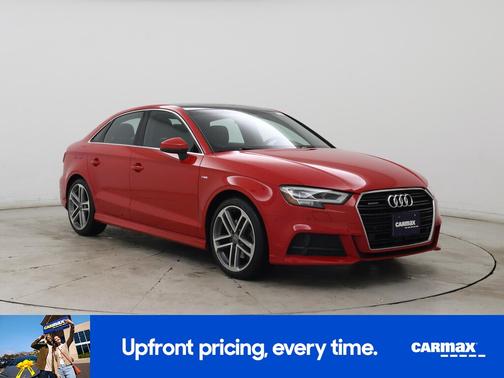 Red 2018 Audi A3 Premium Plus