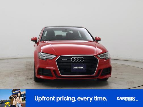 Red 2018 Audi A3 Premium Plus