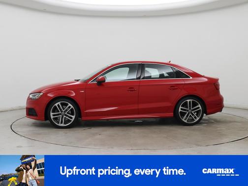 Red 2018 Audi A3 Premium Plus