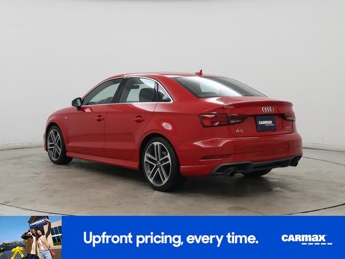 Red 2018 Audi A3 Premium Plus