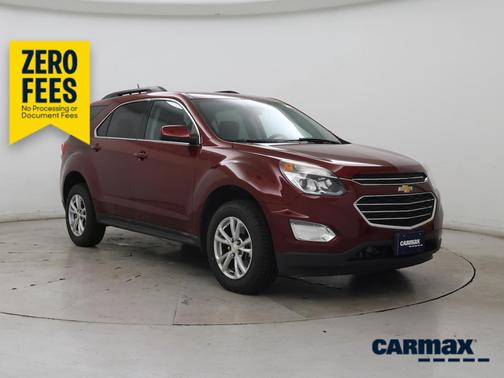 Burgundy 2017 Chevrolet Equinox LT