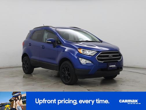 Blue 2020 Ford EcoSport SE