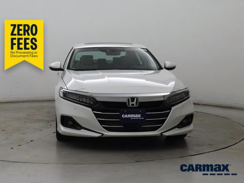 White 2022 Honda Accord Touring
