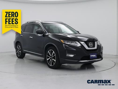 Black 2017 Nissan Rogue SL