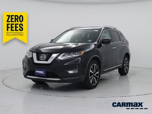 Black 2017 Nissan Rogue SL