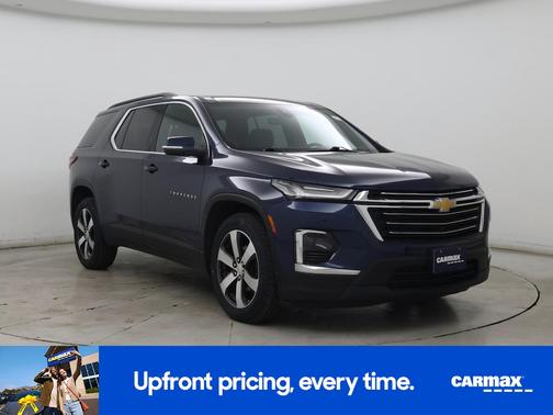 Blue 2023 Chevrolet Traverse LT Leather
