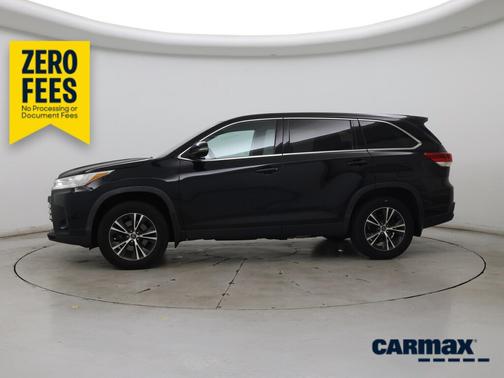 Black 2019 Toyota Highlander LE
