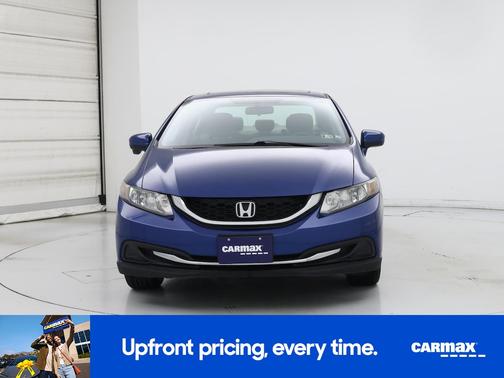 Blue 2014 Honda Civic EX