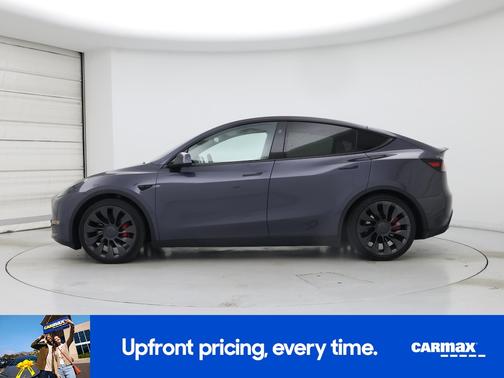 Gray 2023 Tesla Model Y Performance