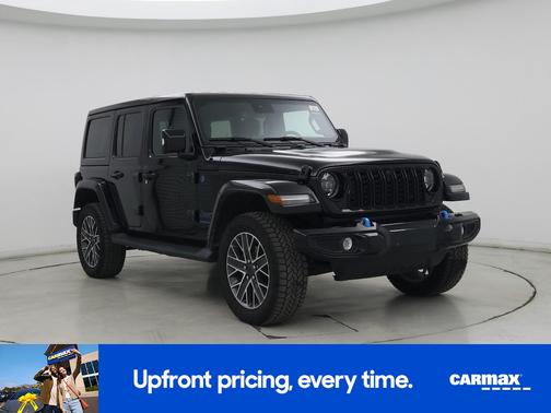 Black 2024 Jeep Wrangler 4xe High Altitude