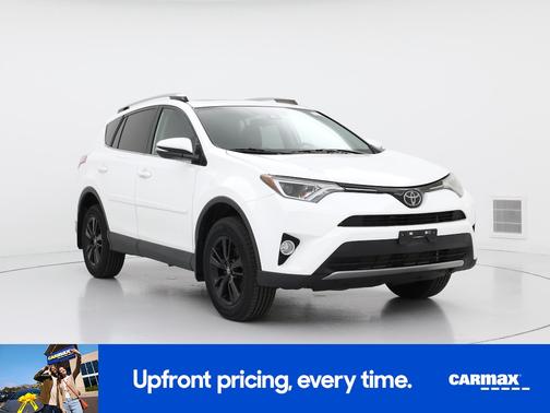 White 2018 Toyota RAV4 XLE
