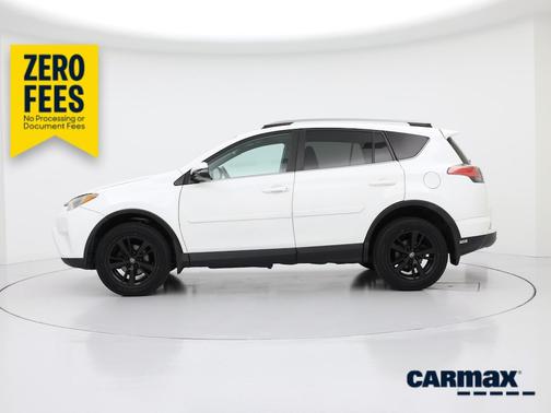 White 2018 Toyota RAV4 XLE