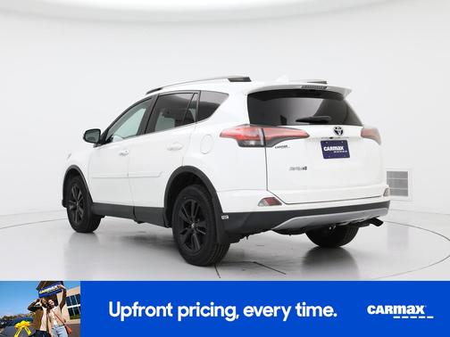 White 2018 Toyota RAV4 XLE