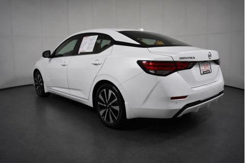 Aspen White Tricoat 2024 Nissan Sentra SV