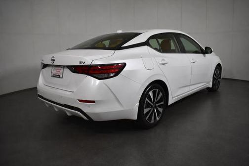 Aspen White Tricoat 2024 Nissan Sentra SV