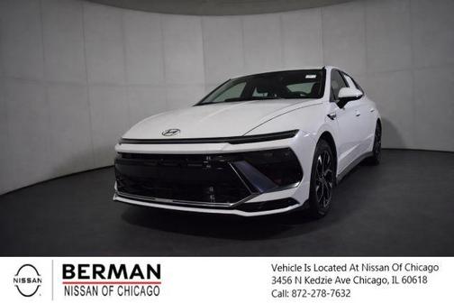 Serenity White 2025 Hyundai SONATA SEL