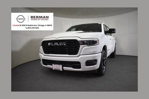Bright White Clearcoat 2026 RAM 1500 Laramie