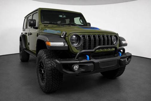 Sarge Green Clearcoat 2023 Jeep Wrangler 4xe Rubicon 20th Anniversary