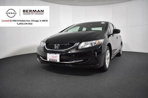 Crystal Black Pearl 2014 Honda Civic LX