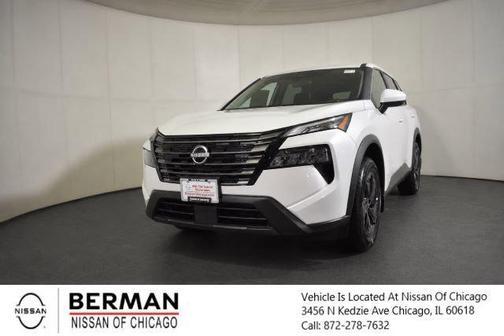 Everest White Pearl Tricoat 2026 Nissan Rogue SV