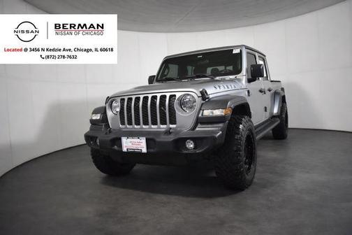 Billet Silver Metallic Clearcoat 2020 Jeep Gladiator Sport S