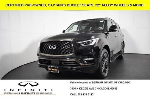 Mineral Black 2022 INFINITI QX80 PREMIUM SELECT AWD
