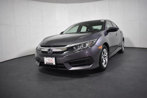 Lunar Silver Metallic 2017 Honda Civic LX