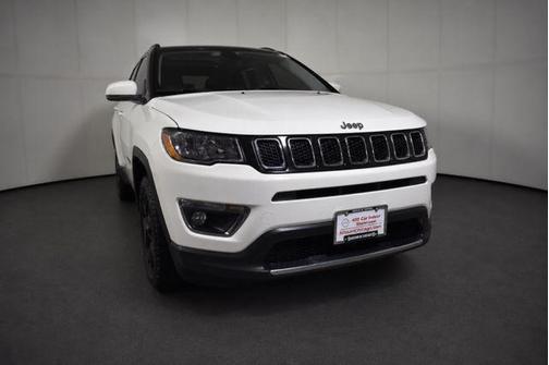 White Clearcoat 2018 Jeep Compass Limited