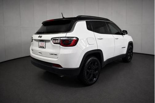 White Clearcoat 2018 Jeep Compass Limited