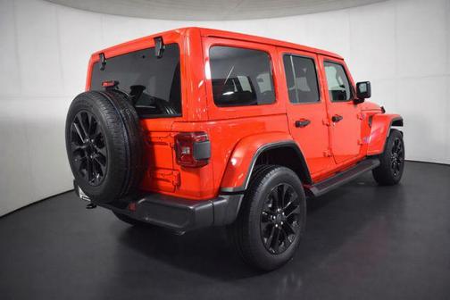 Firecracker Red Clearcoat 2025 Jeep Wrangler 4xe Sahara
