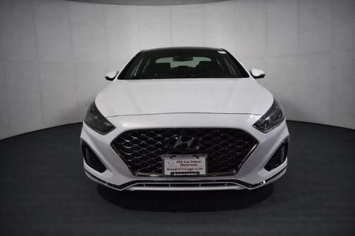 Quartz White Pearl 2019 Hyundai SONATA Limited 2.0T