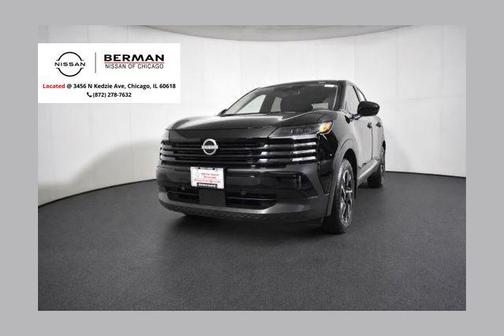 Super Black 2025 Nissan Kicks SV