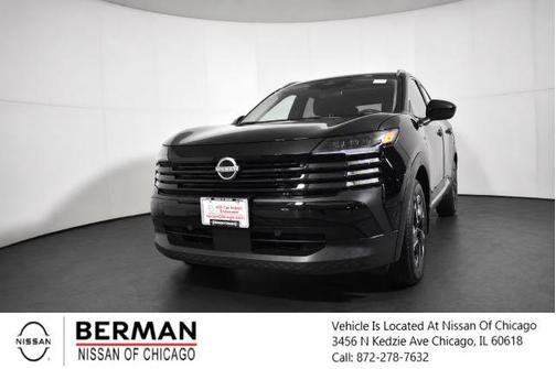 Super Black 2025 Nissan Kicks SV