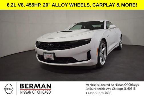 Summit White 2021 Chevrolet Camaro RWD Coupe LT1