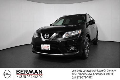 Magnetic Black 2016 Nissan Rogue SL