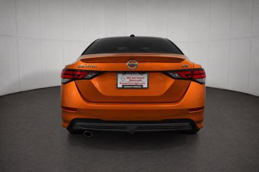 Monarch Orange/Super Black 2021 Nissan Sentra SR