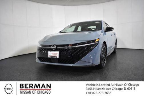 Atlantic Gray Metallic 2026 Nissan Sentra SR
