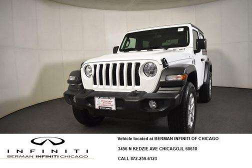 Bright White Clearcoat 2022 Jeep Wrangler Sport S
