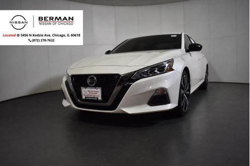 Pearl White Tricoat 2019 Nissan Altima 2.5 SR
