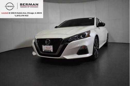 Pearl White Tricoat 2019 Nissan Altima 2.5 SR